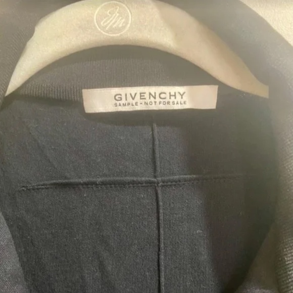 Givenchy Tri-Color Zipped Sweatshirt in Red, White and Black - Picture 4 of 7